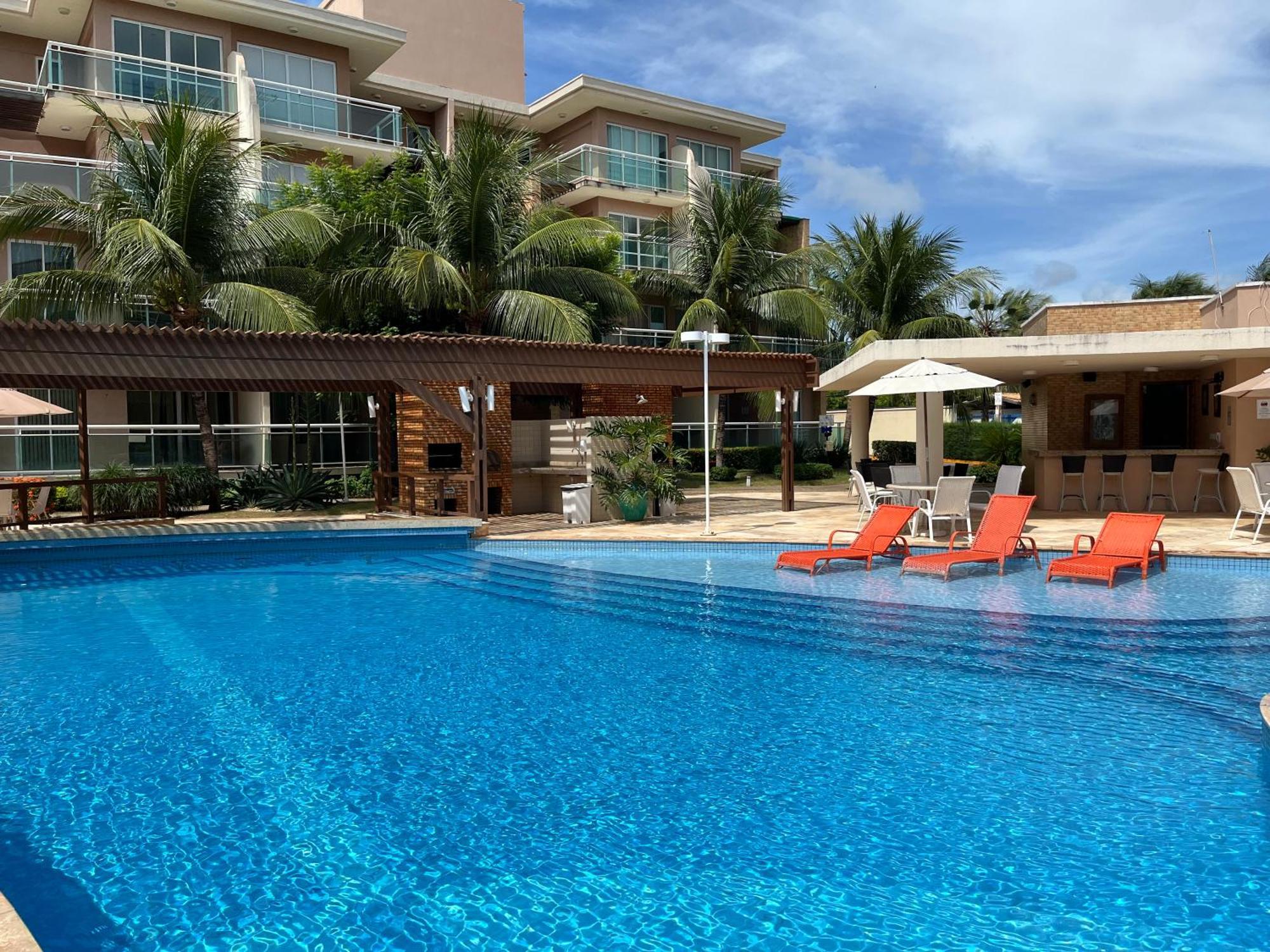 Palm Beach Porto Das Dunas, Apartamento Todo Climatizado Terreo A 350 Metros Beach Park Aquiraz Exterior photo